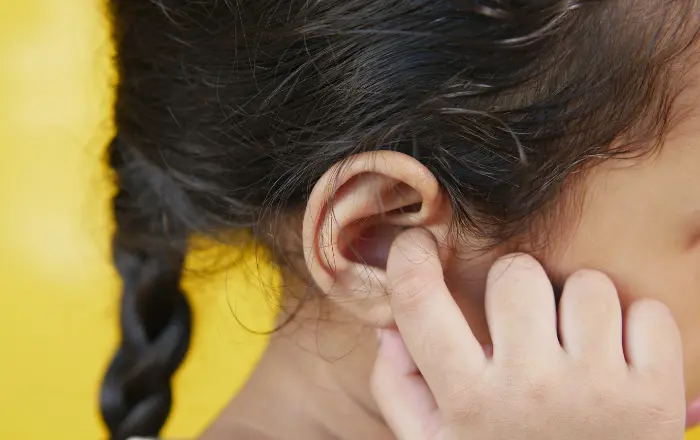 Pimple in the ear
